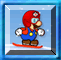 Mario Ice Skating