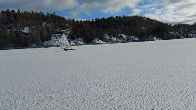 Seiling på Langangsfjorden